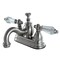 Kingston Brass KS7108WLL 4" Centerset Bathroom Faucet, Brushed Nickel KS7108WLL - alternate 1
